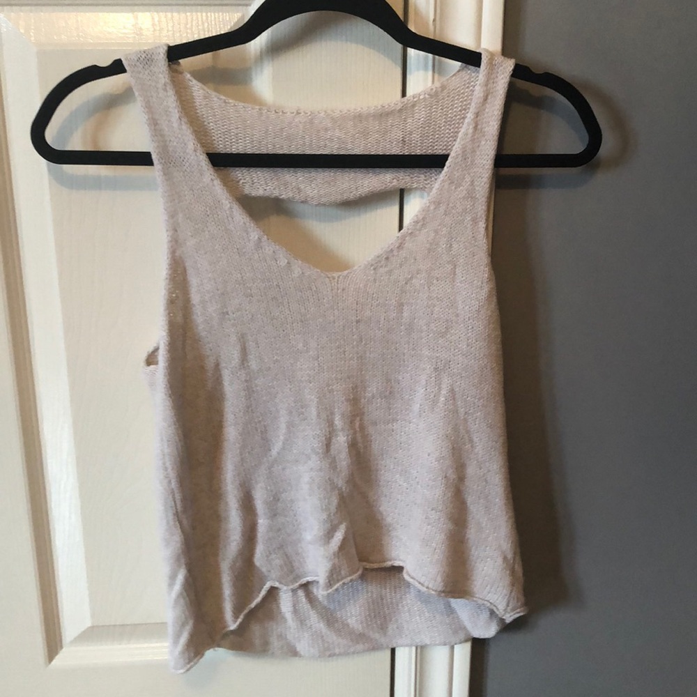 BRANDY MELVILLE Heart back tank top